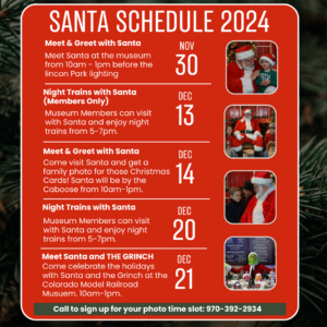 2024 Santa Schedule