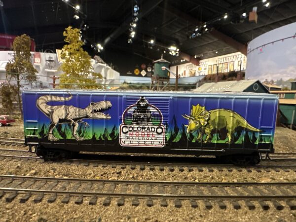 Colorado Model Railroad Museum Dinosaur Rail Car in HO Scale